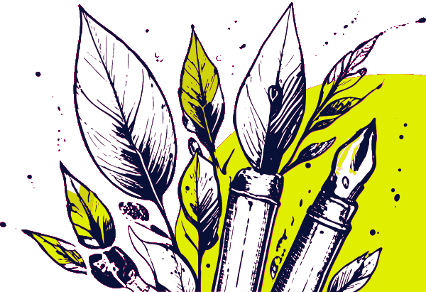 Ilustración decorativa de planta