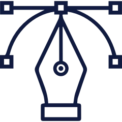 Icono de vectorización